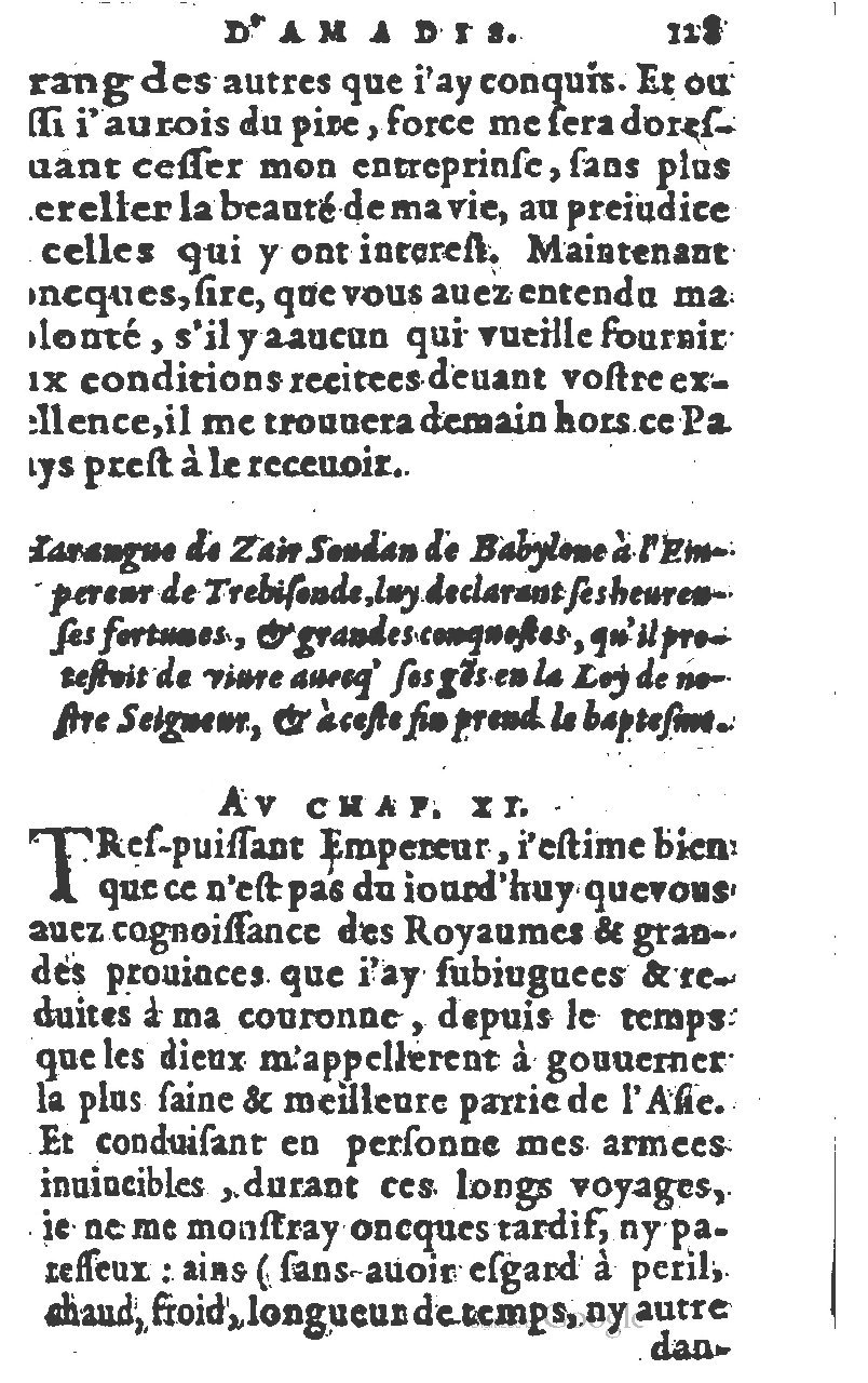 1582 - Jean Huguetan - Trésor des Amadis T. 1 - BM Lyon