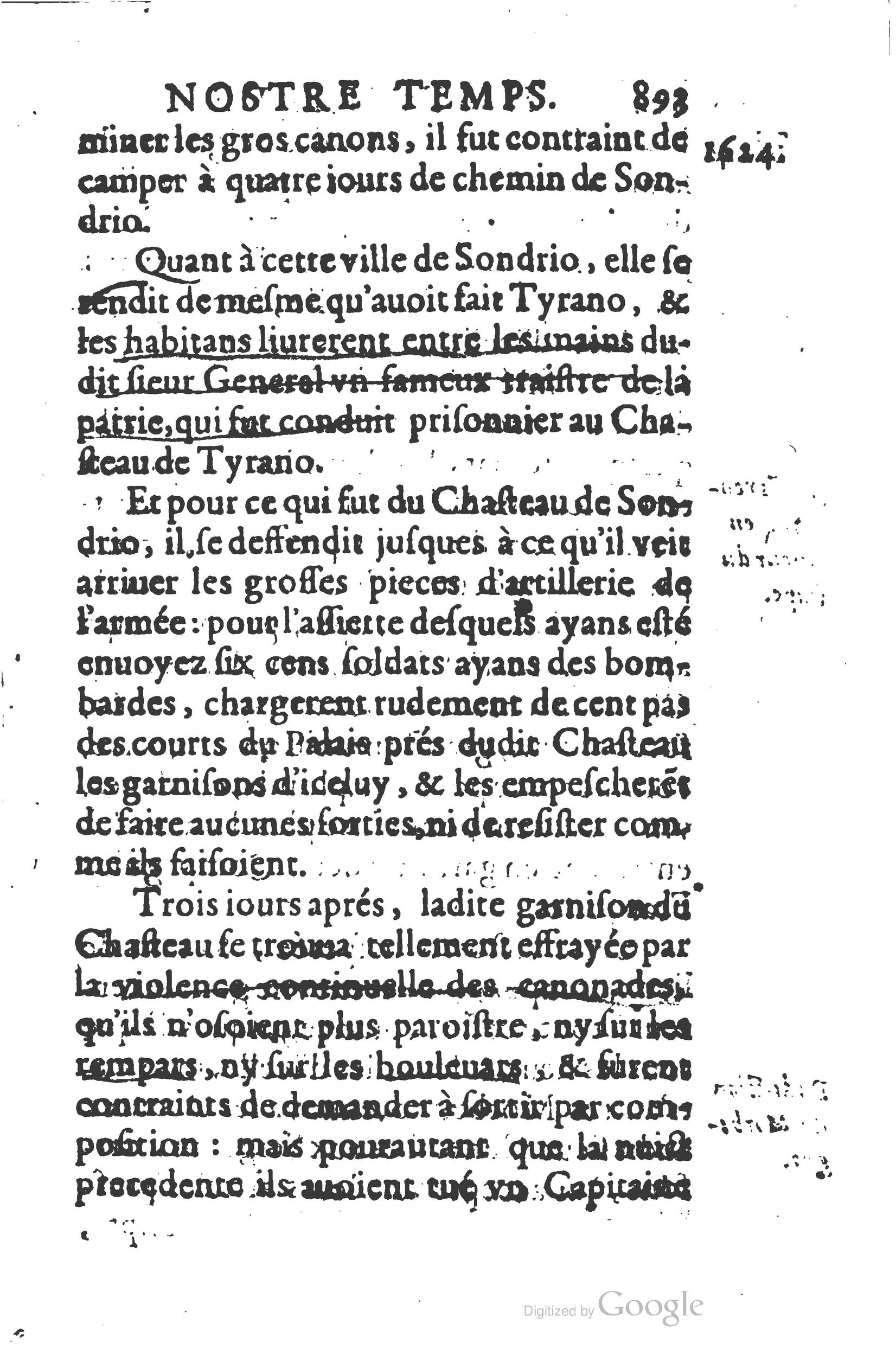 1626 - Joseph Bouillerot - Trésor de l’histoire générale de notre temps - BSB Munich