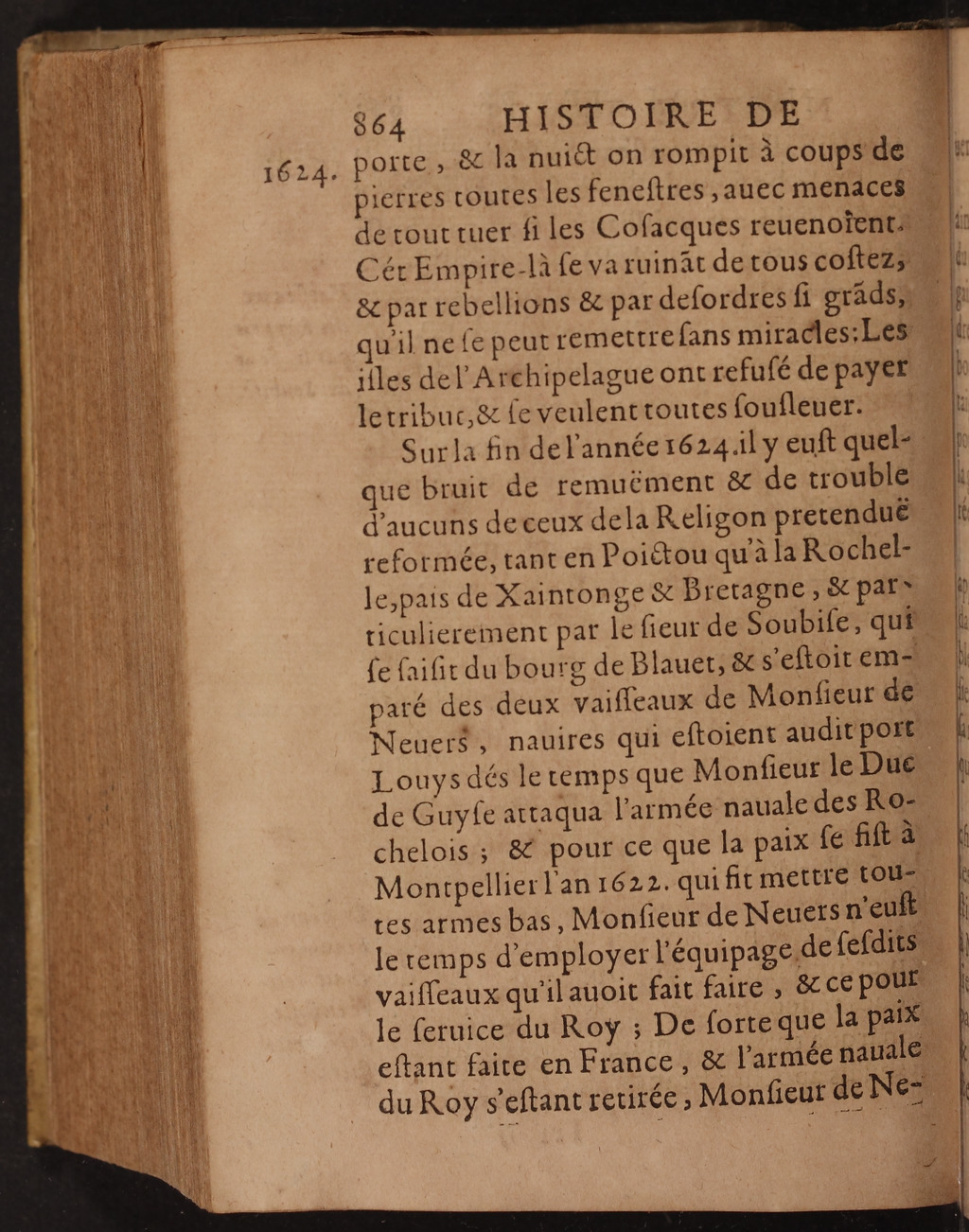 1626 - Joseph Bouillerot - Trésor de l’histoire générale de notre temps - BnF Arsenal