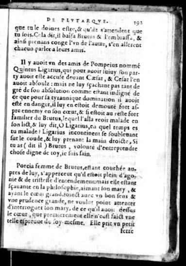 1574 - Benoît Rigaud - Trésor des vies de Plutarque - Avignon