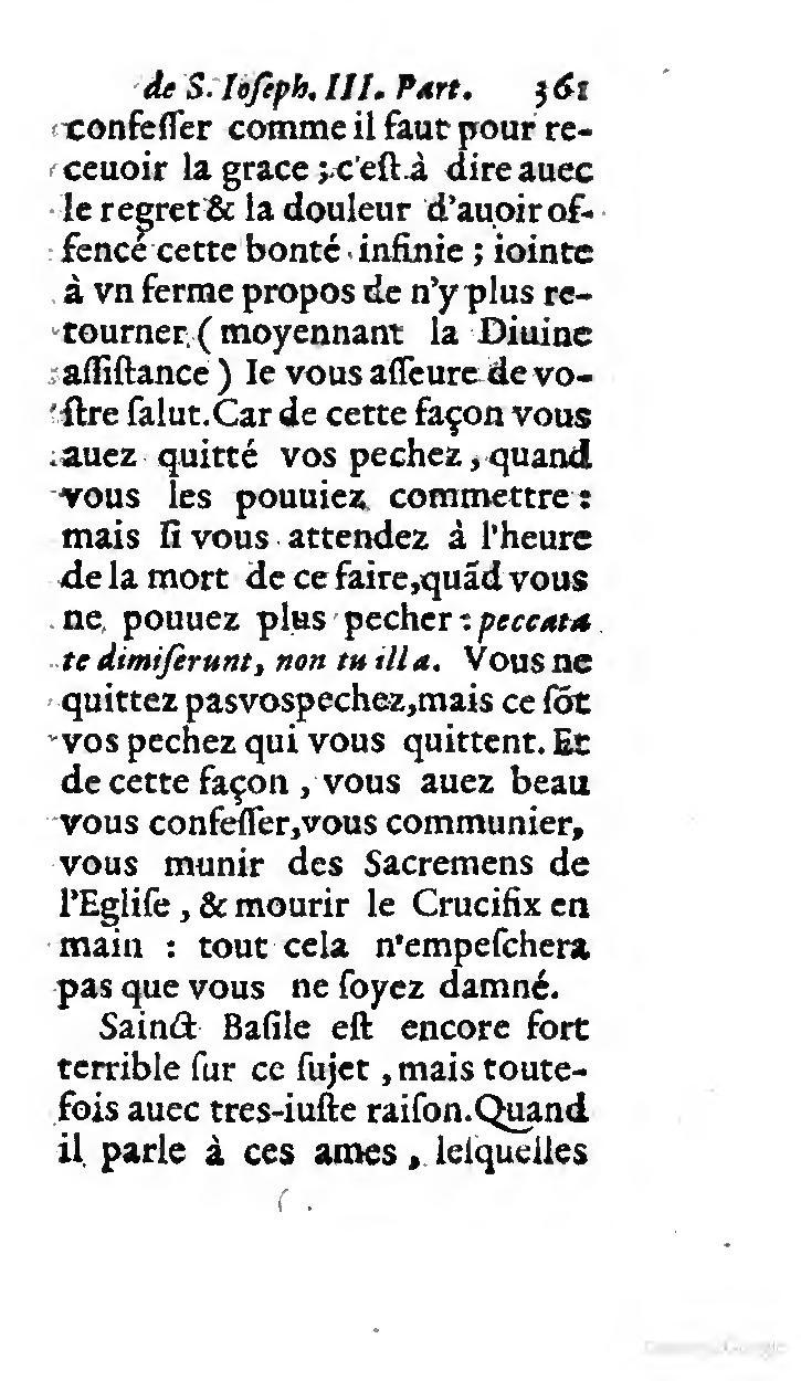 1646 - Jean Piot - Trésor inestimable de Saint-Joseph - BNC Rome