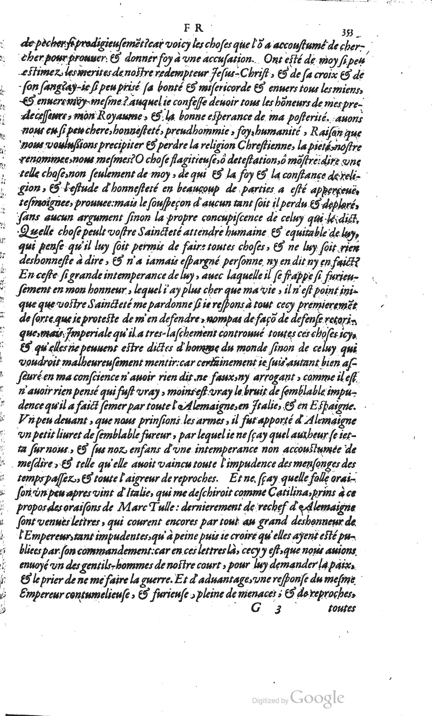1585 - Barthélemy Honorat - Bibliothèques françaises - BSB Munich