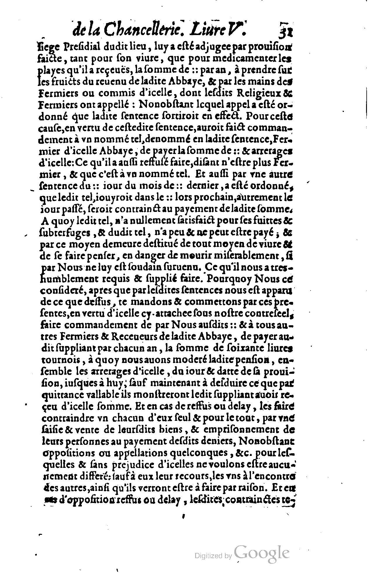 1614 - Jean Richer - Trésor du nouveau style et protocole de la chancellerie de France - BSB Munich