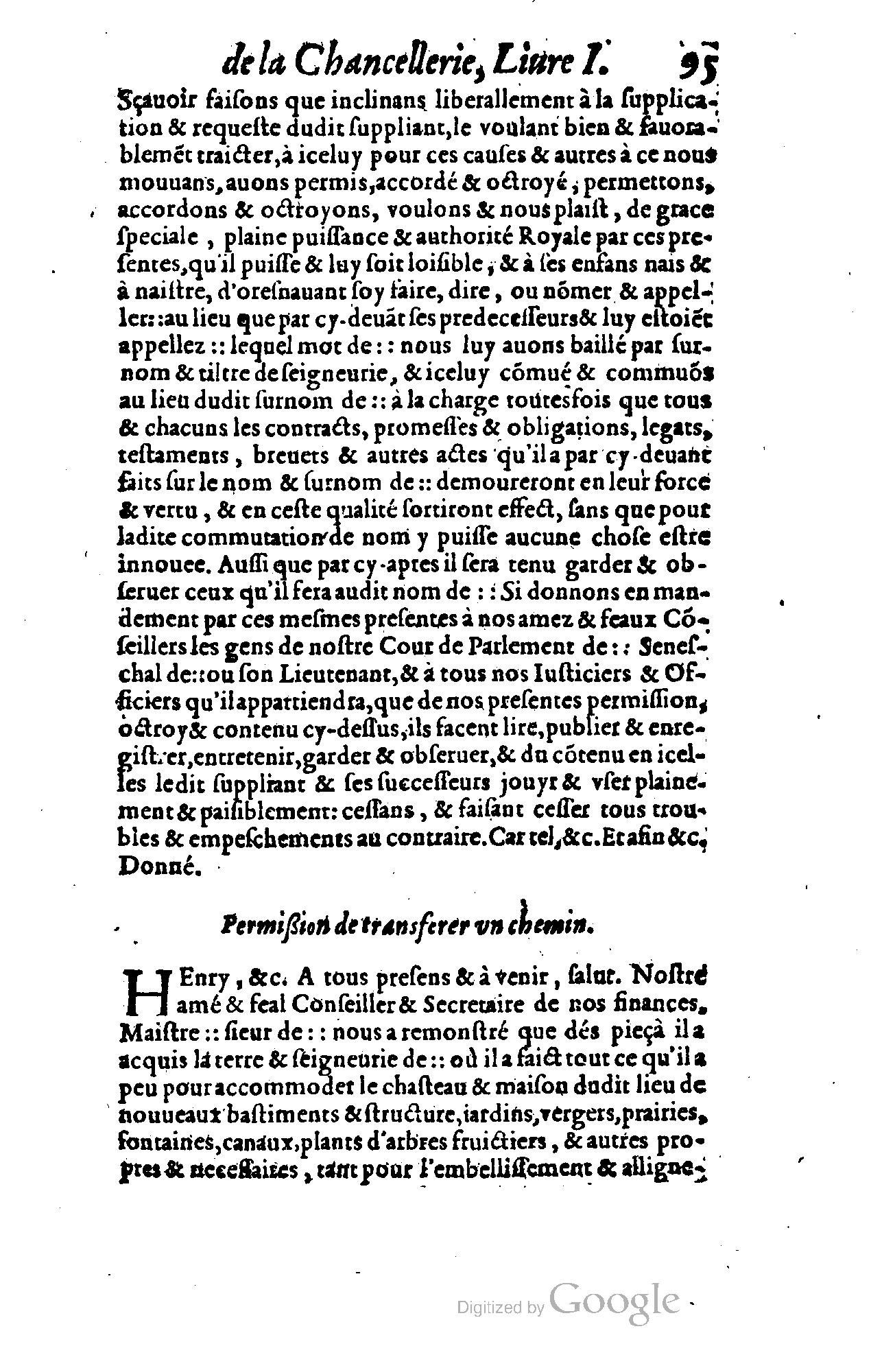 1614 - Jean Richer - Trésor du nouveau style et protocole de la chancellerie de France - BSB Munich