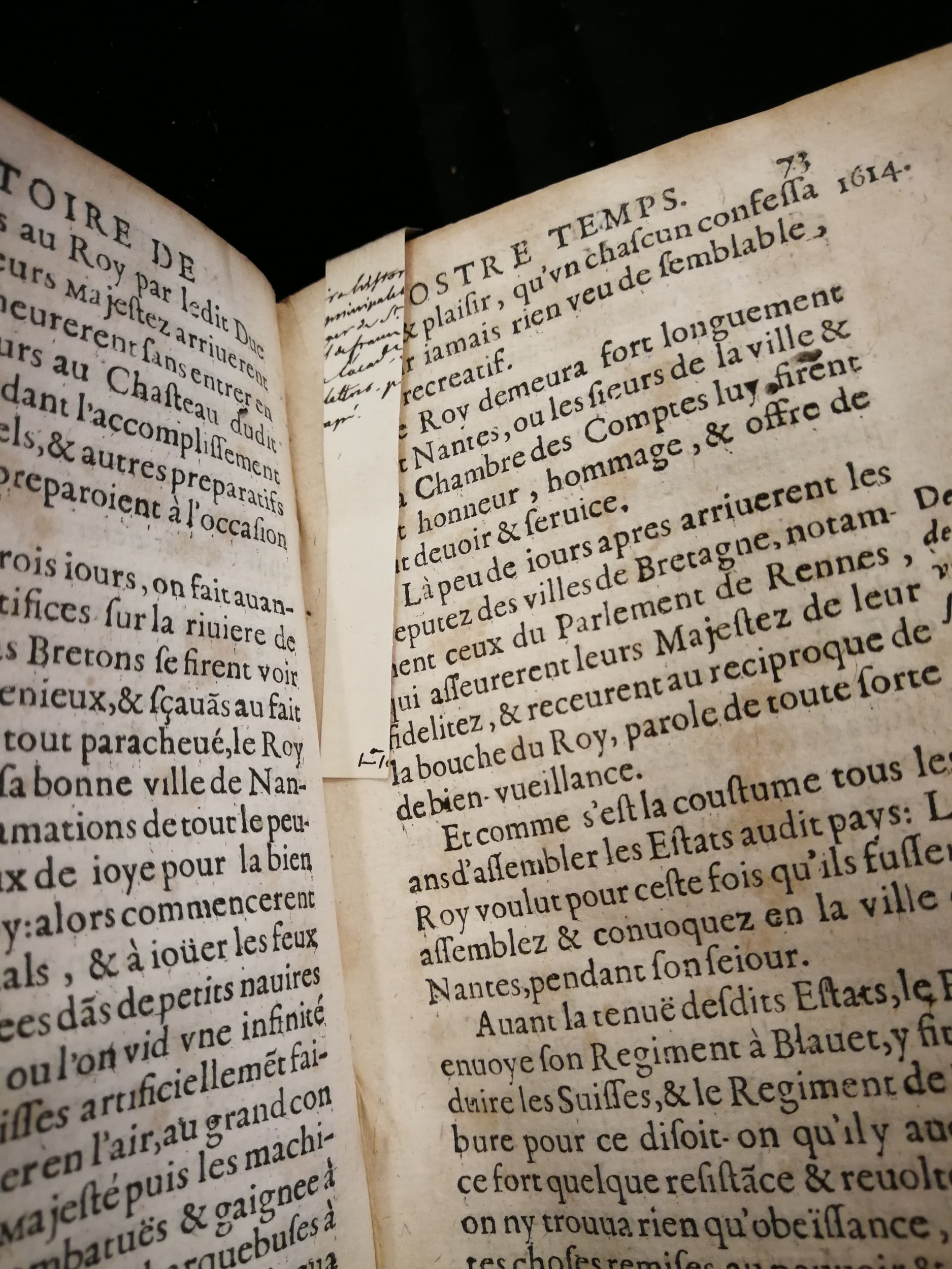 1626 - Joseph Bouillerot - Trésor de l’histoire générale de notre temps - Les Méjanes, Aix-en-Provence