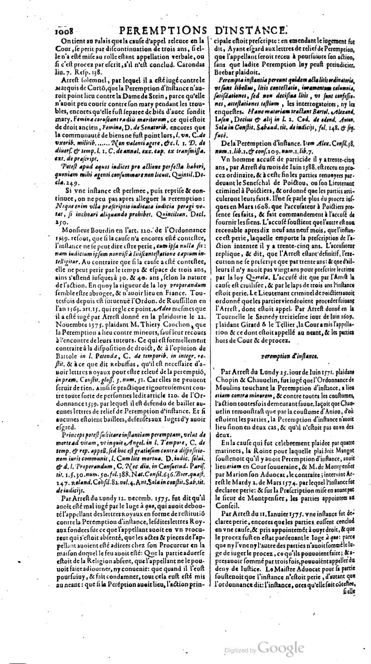 1629 - Veuve Nicolas Buon - Trésor du droit français (29620 T. 2) - BM Lyon