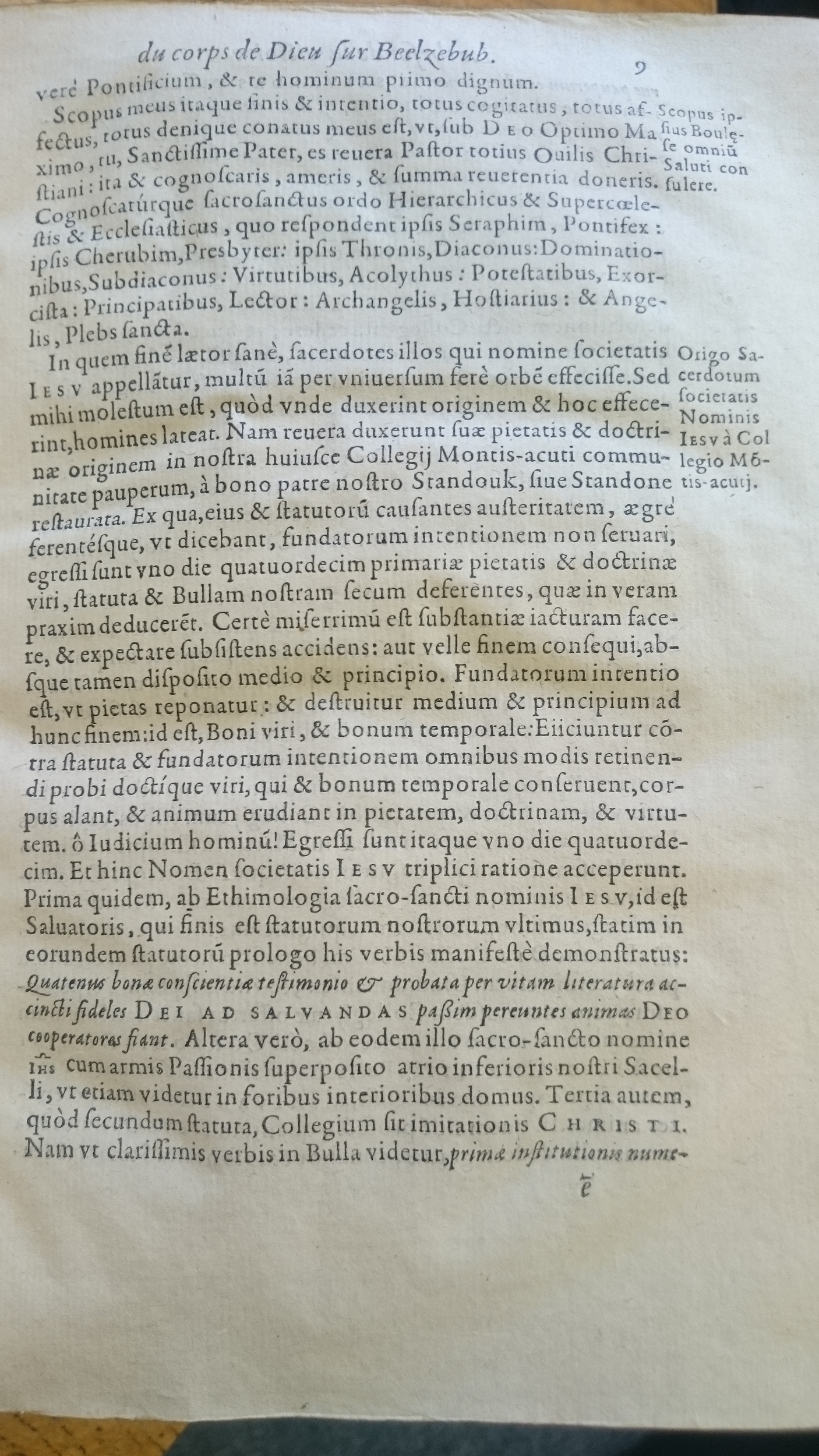 1578 - Nicolas Chesneau - Trésor et entière histoire de la triomphante victoire du corps de Dieu sur l’esprit malin - Douai Quincy