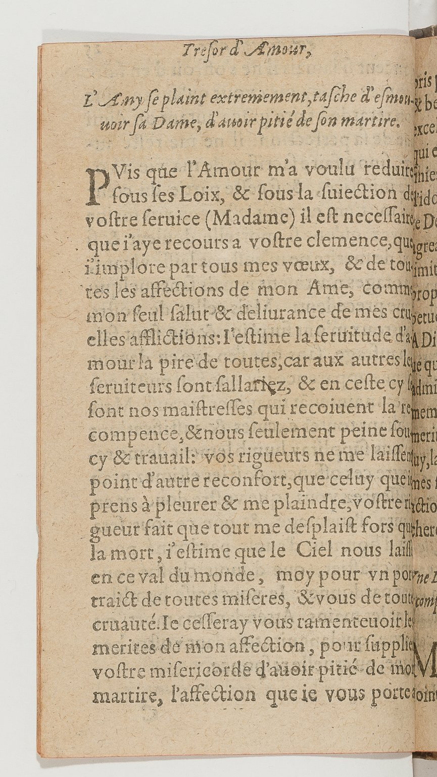 1600 - Nicolas Bonfons - Trésor d’amour - BnF Arsenal