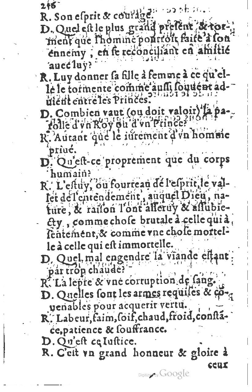 1581 - Nicolas Bonfons  - Trésor des sentences dorées - Princeton