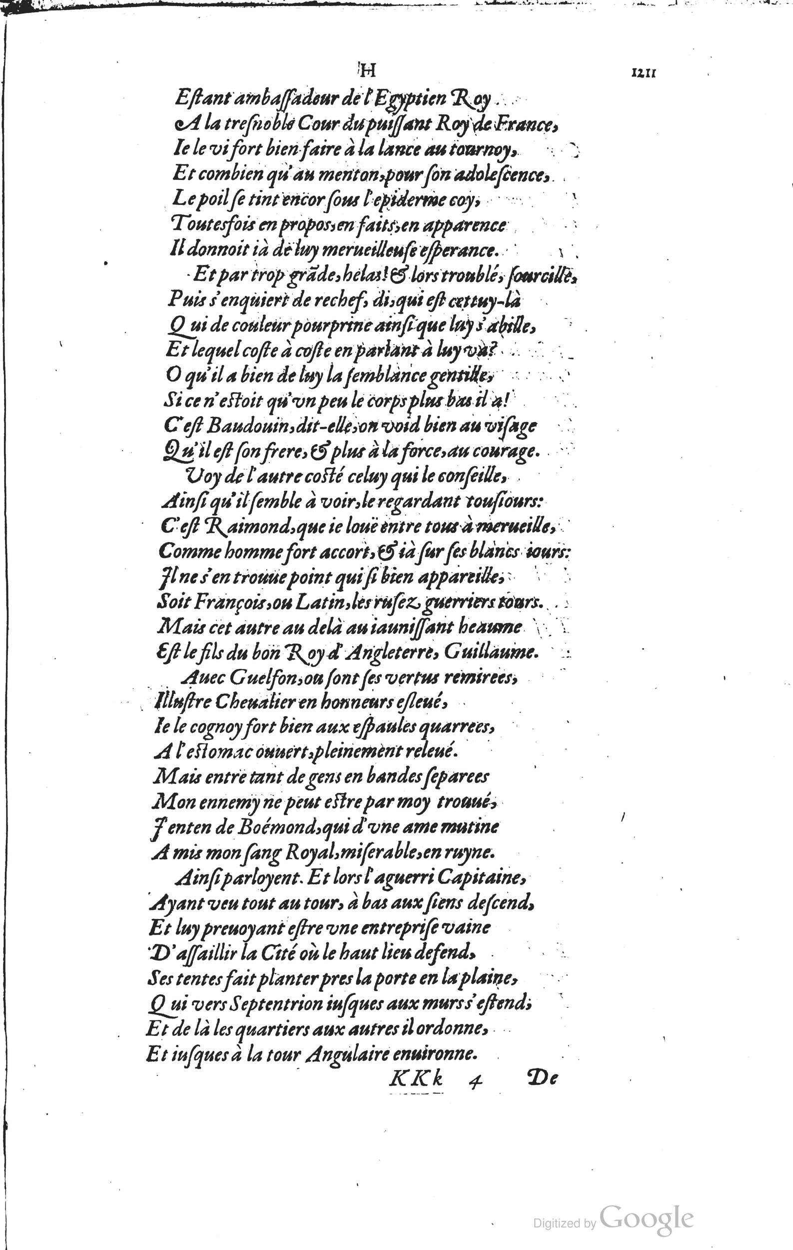1585 - Barthélemy Honorat - Bibliothèques françaises - BSB Munich