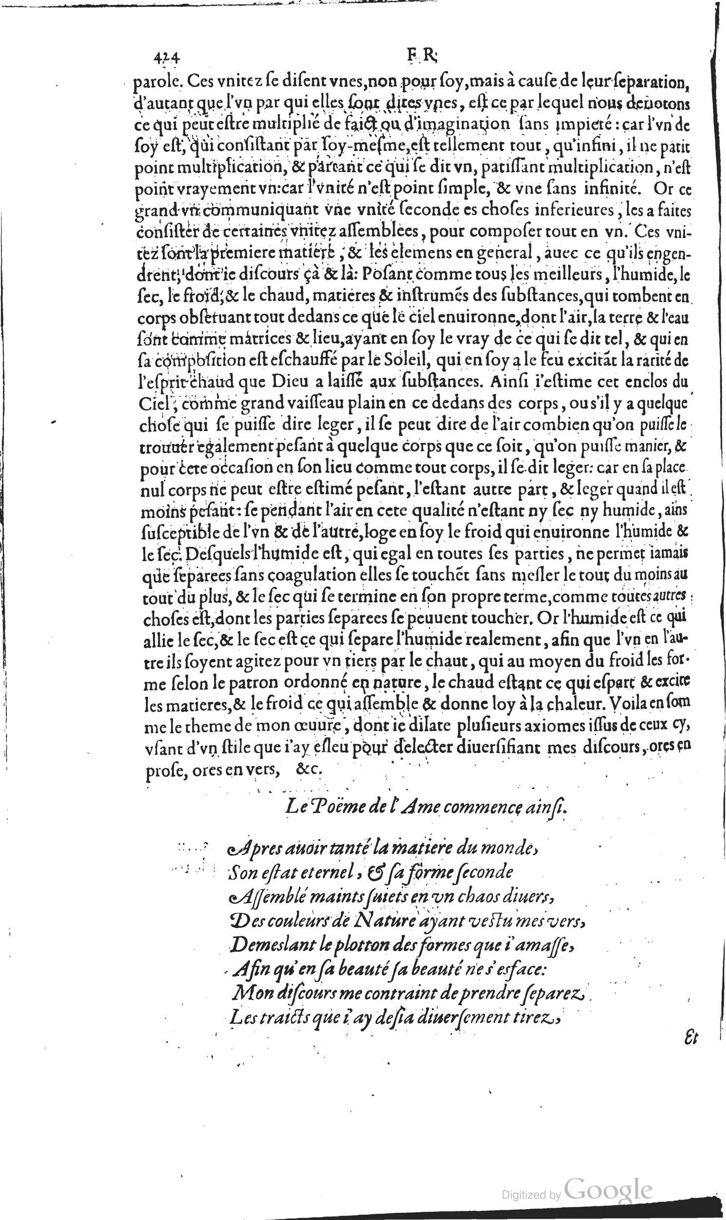 1585 - Barthélemy Honorat - Bibliothèques françaises - BSB Munich