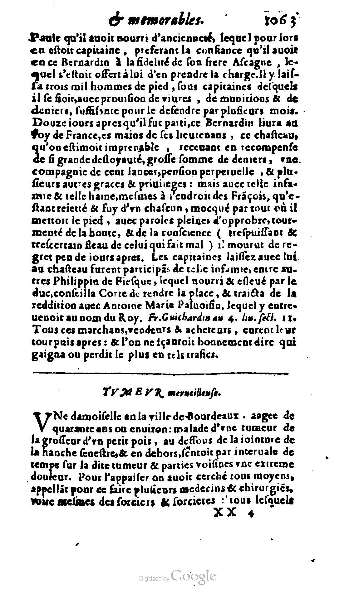 1620 - Samuel Crespin - Trésor d’histoires admirables et mémorables - BCU Lausanne