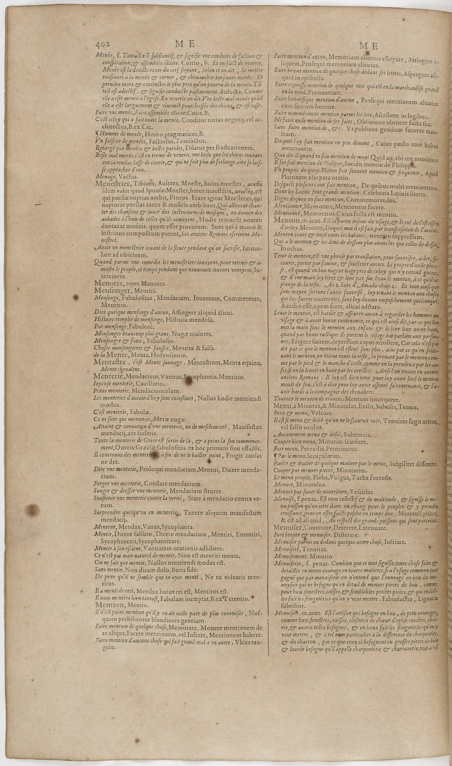 1606 - David Douceur - Trésor de la langue française - BnF