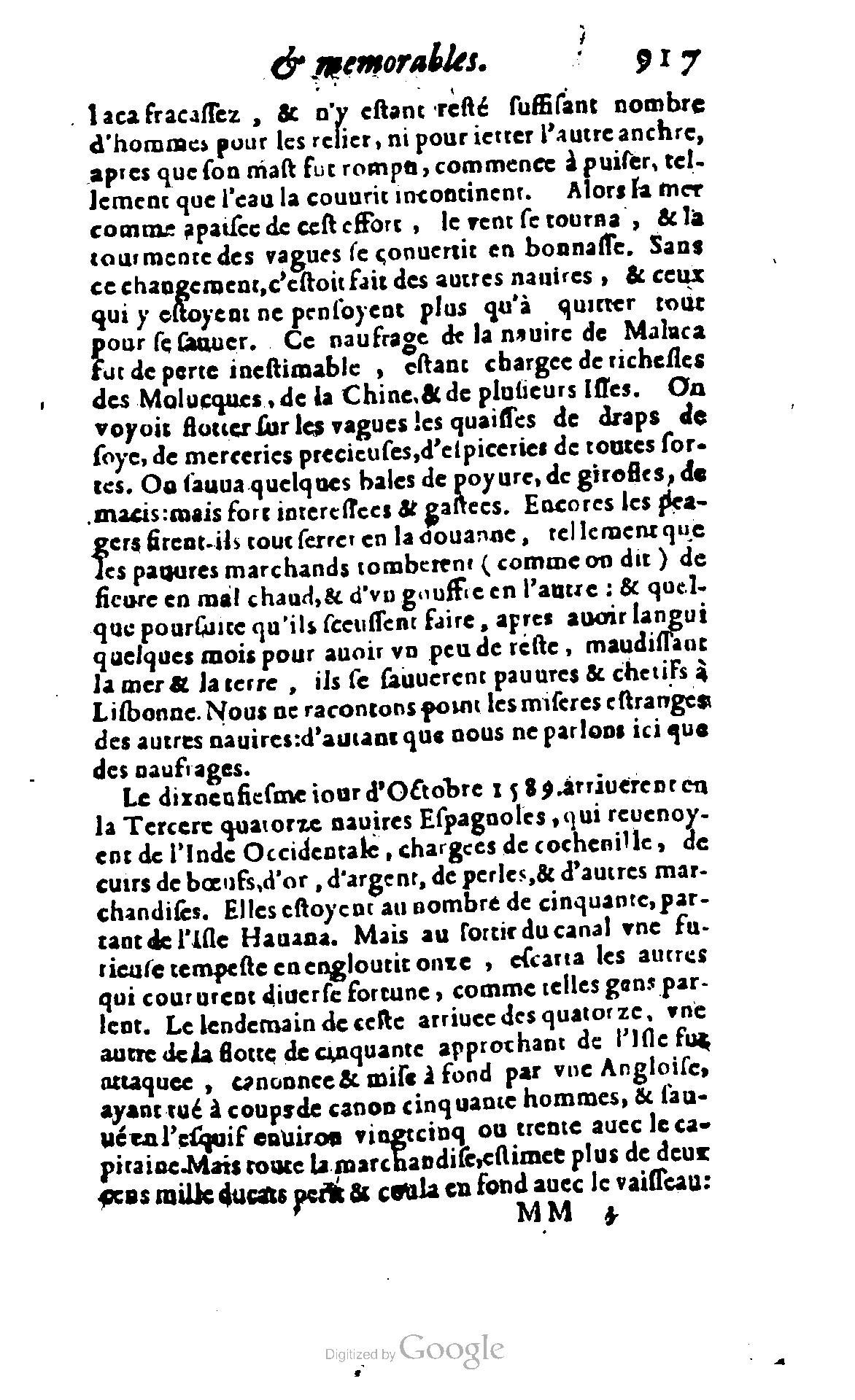 1620 - Samuel Crespin - Trésor d’histoires admirables et mémorables - BCU Lausanne