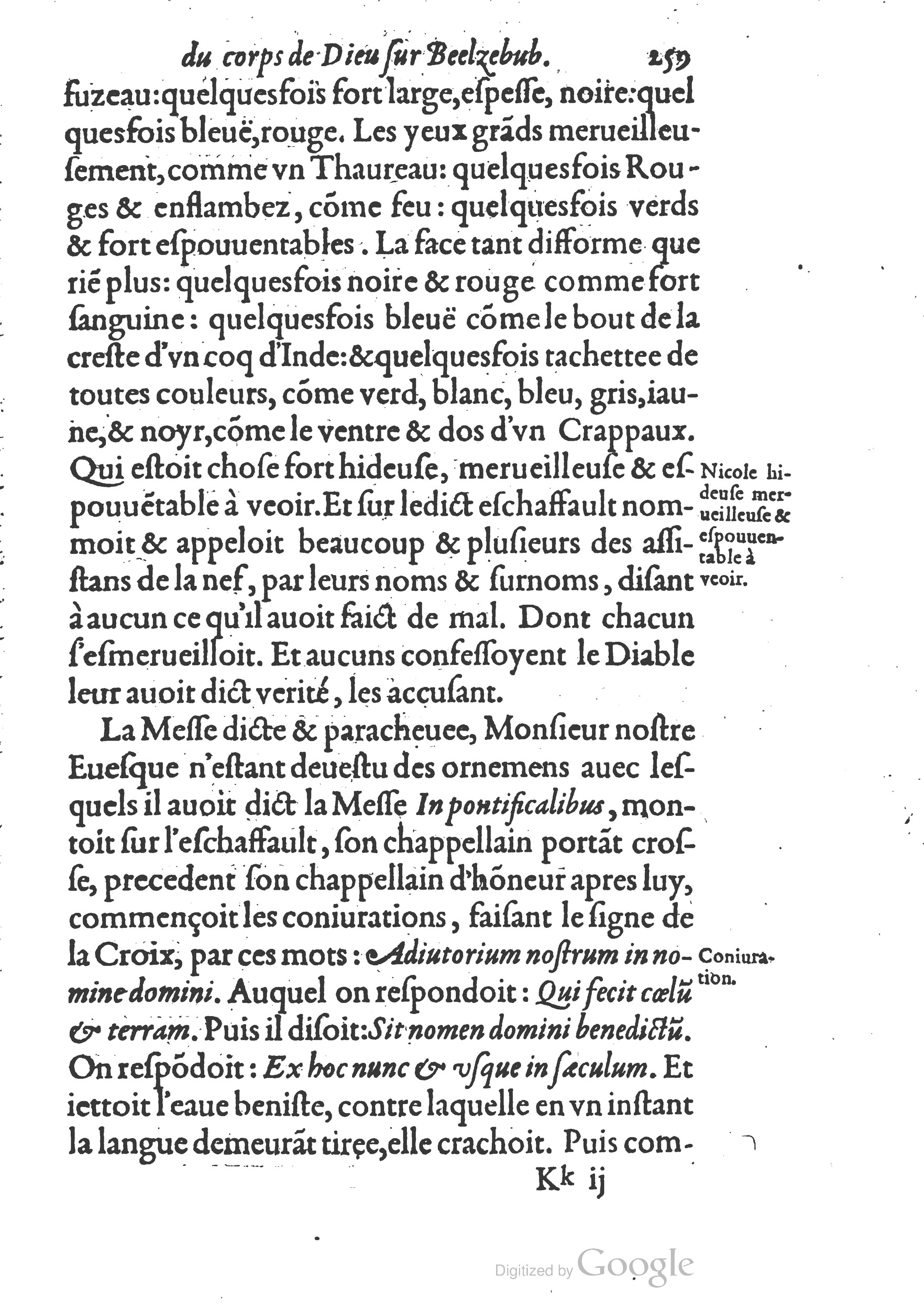 1578 - Nicolas Chesneau - Trésor et entière histoire de la triomphante victoire du corps de Dieu sur l’esprit malin - British Library 1578 - Nicolas Chesneau - Trésor et entière histoire de la triomphante victoire du corps de Dieu sur l’esprit malin - British Library