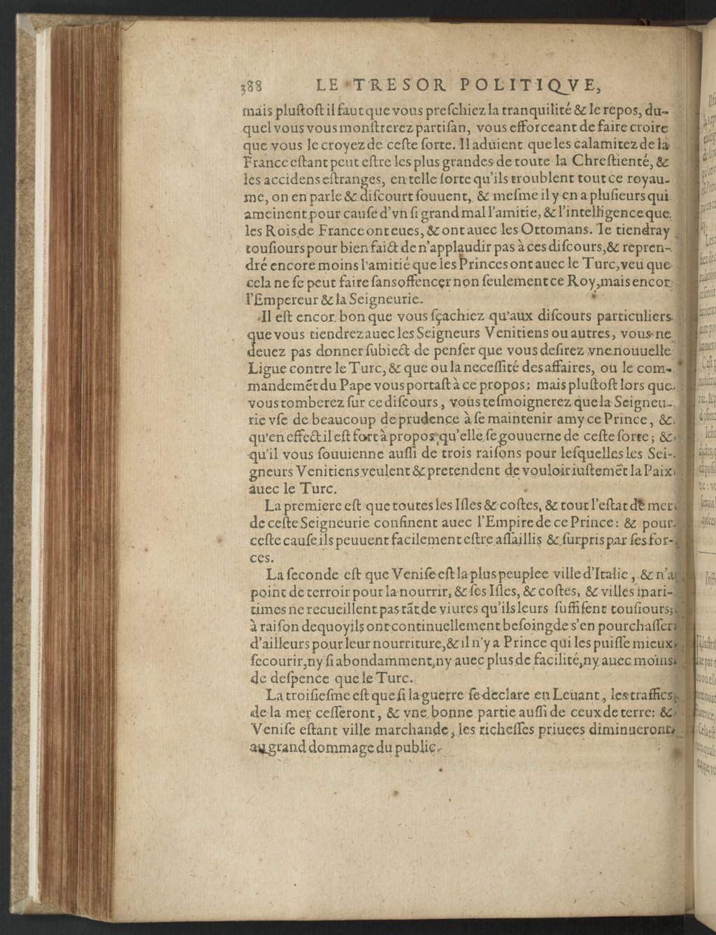 1608 - Nicolas Du Fossé - Trésor politique - BnF Tolbiac