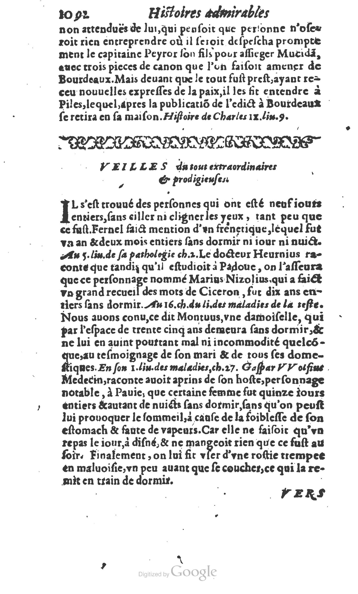 1610 - Paul Marceau - Trésor d’histoires admirables et mémorables - Princeton 1610 - Paul Marceau - Trésor d’histoires admirables et mémorables - Princeton