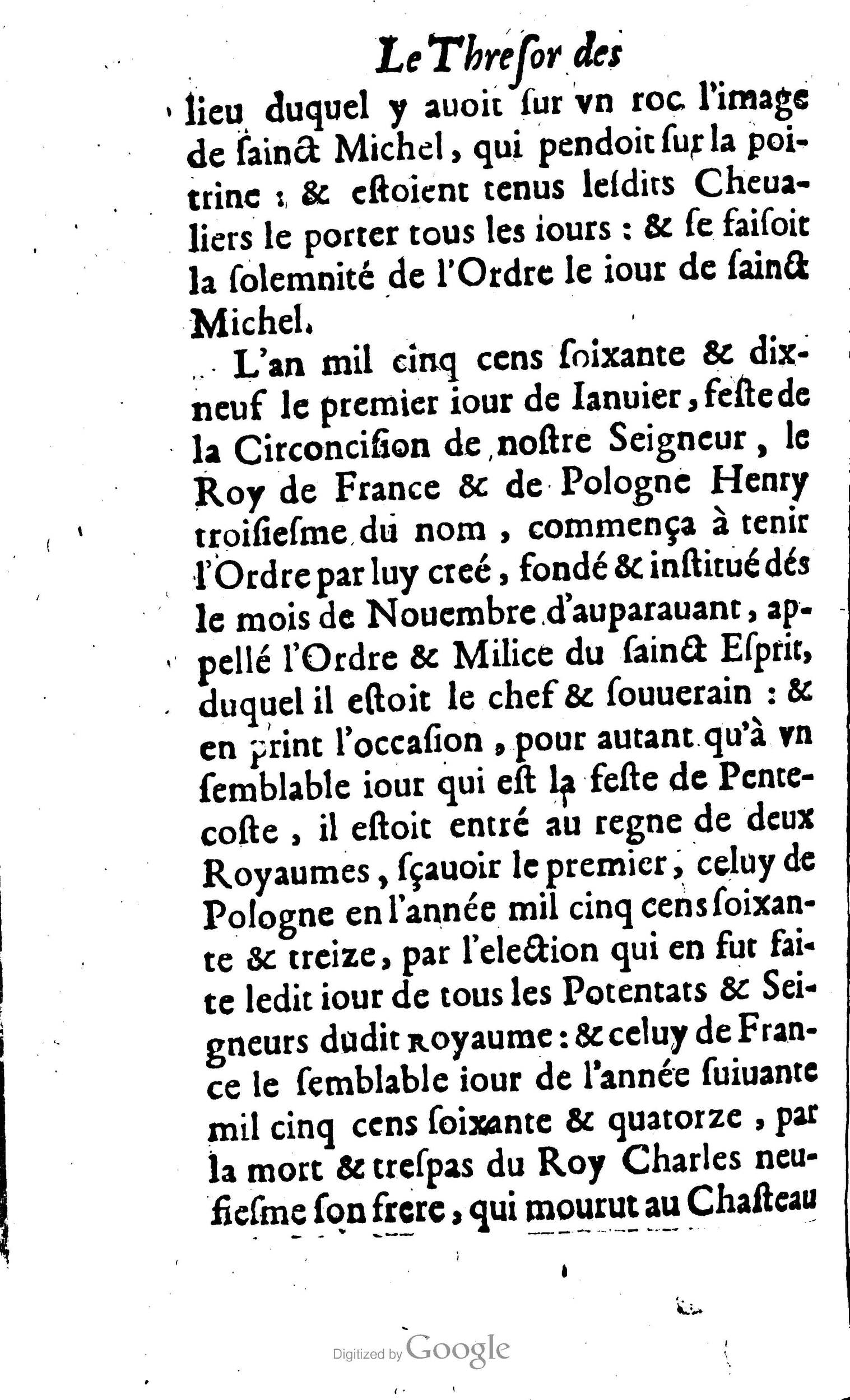 1638 - Jean Corrozet - Trésor des histoires de France - BM Lyon