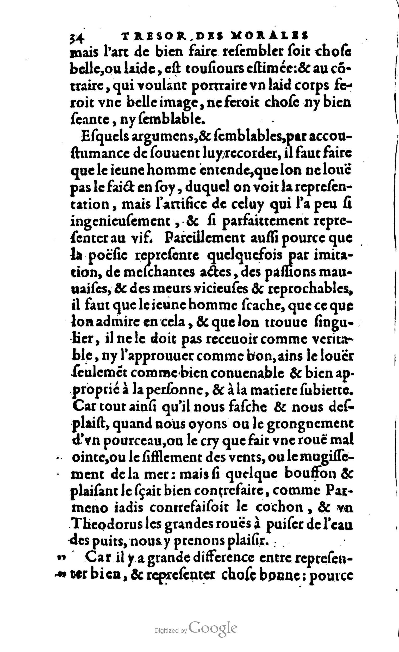 1578 - Jean Poupy - Trésor des morales de Plutarque - BSB Munich