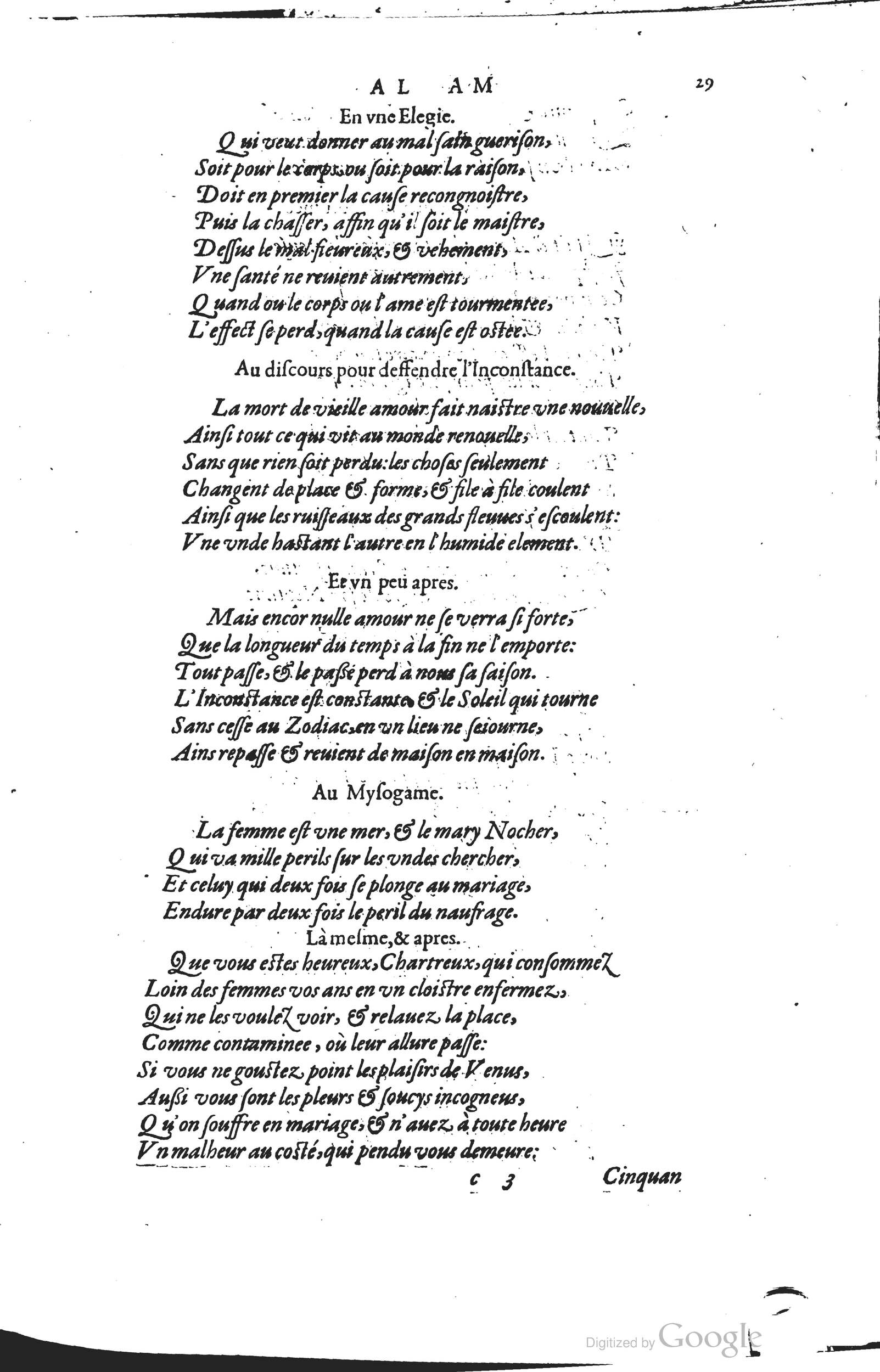1585 - Barthélemy Honorat - Bibliothèques françaises - BSB Munich