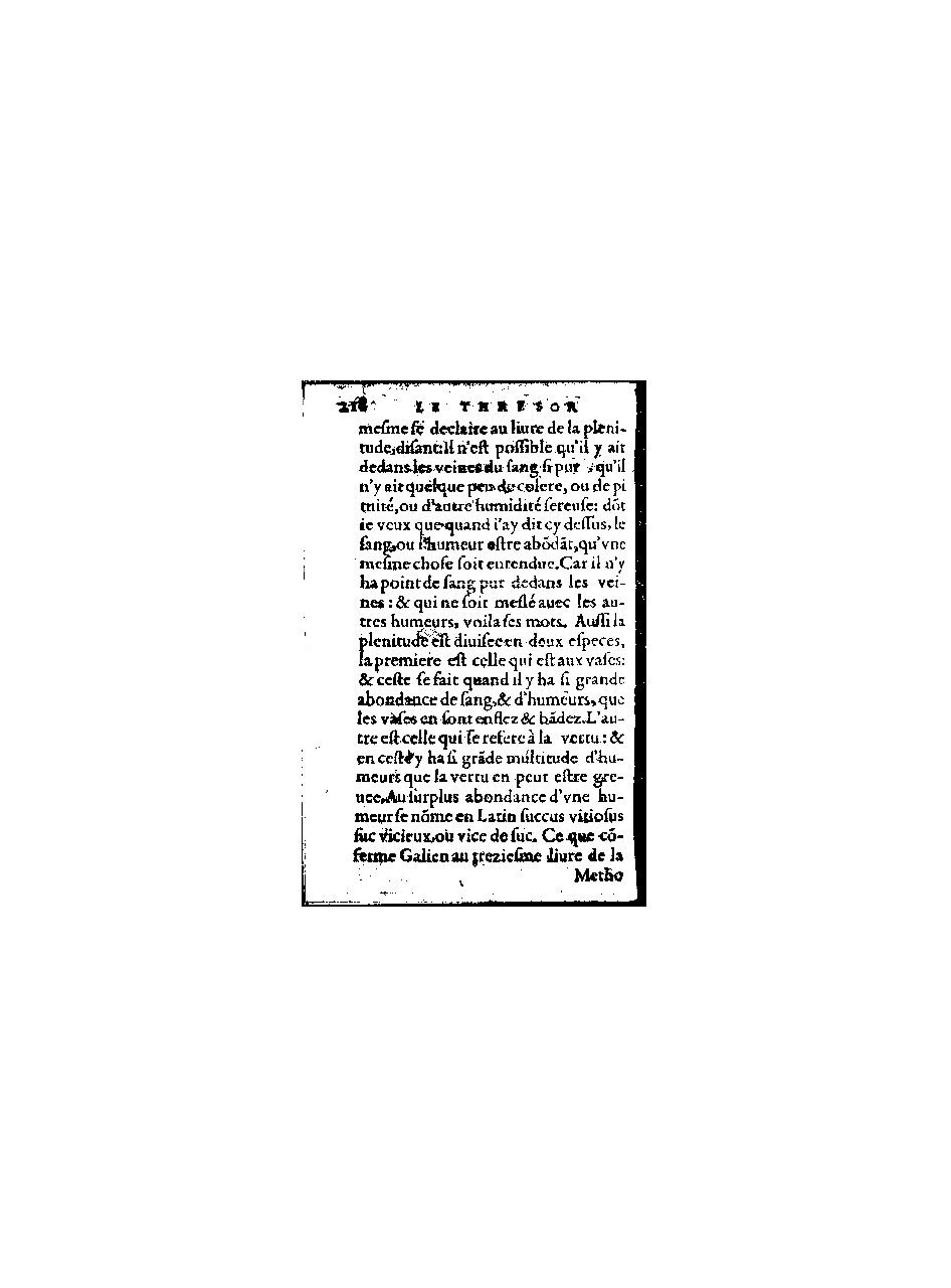 1578 - Benoît Rigaud - Trésor de médecine tant théorique que pratique - BnF