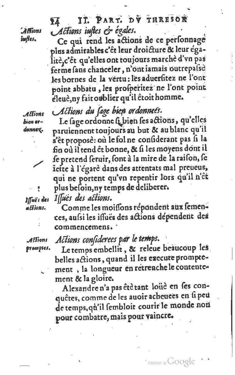 1610 - Louis Coste - Trésor de l’éloquence française (Seconde partie) - BM Lyon