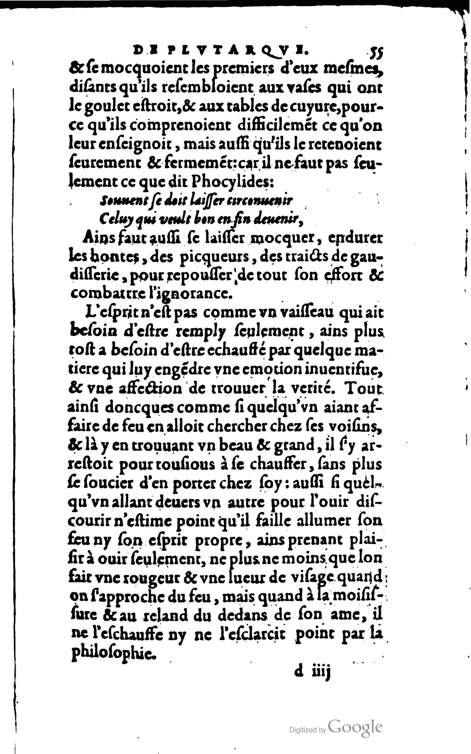 1578 - Jean Poupy - Trésor des morales de Plutarque - BSB Munich