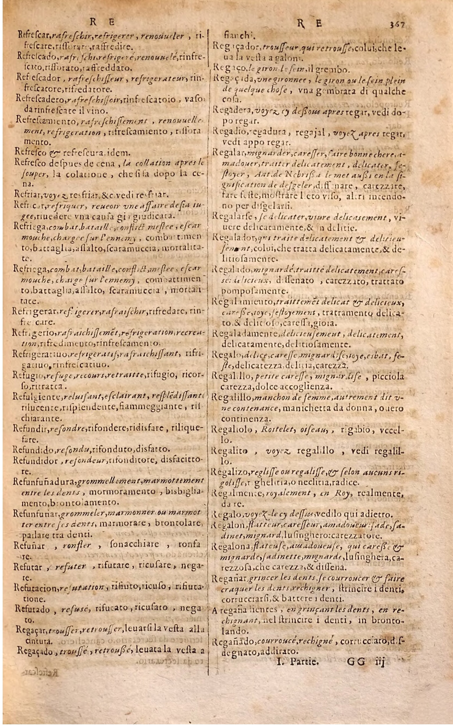1627 - Jacques Crespin - Trésor des trois langues - Regensburg