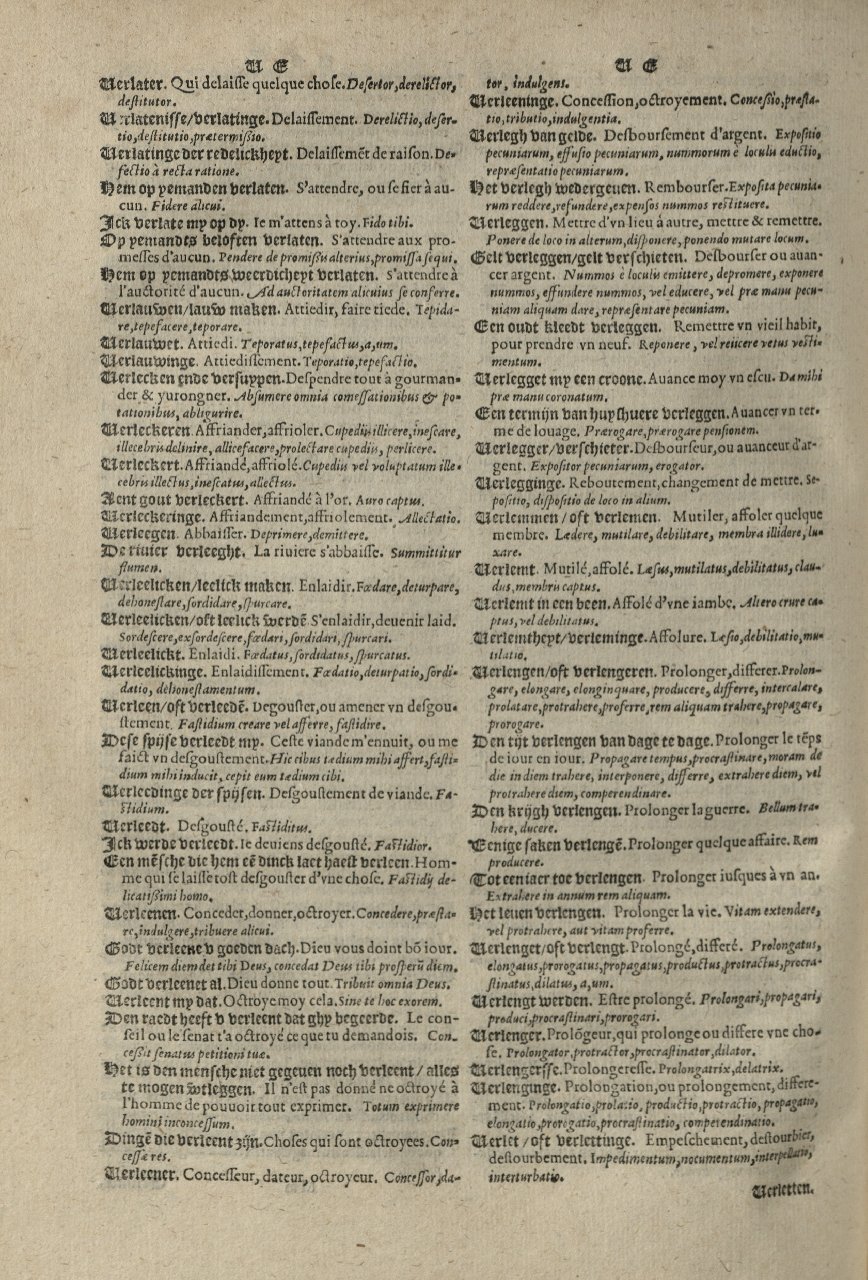 1573 - Christophe Plantin - Trésor du langage bas-allemand - Greifswald 1573 - Christophe Plantin - Trésor du langage bas-allemand - Greifswald