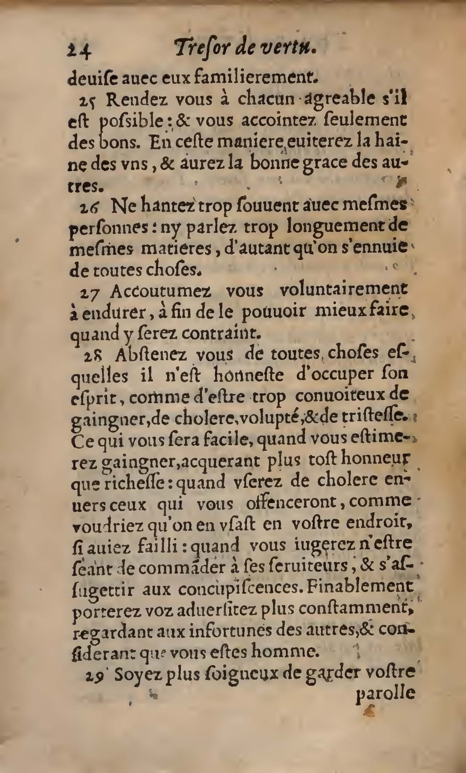 1558 - Nicolas Perrineau et Jean Temporal - Trésor de vertu - BNC Rome
