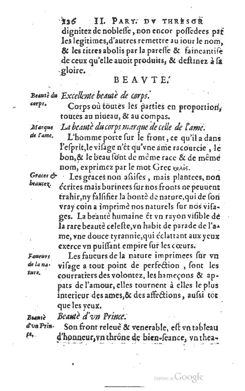 1610 - Louis Coste - Trésor de l’éloquence française (Seconde partie) - BM Lyon
