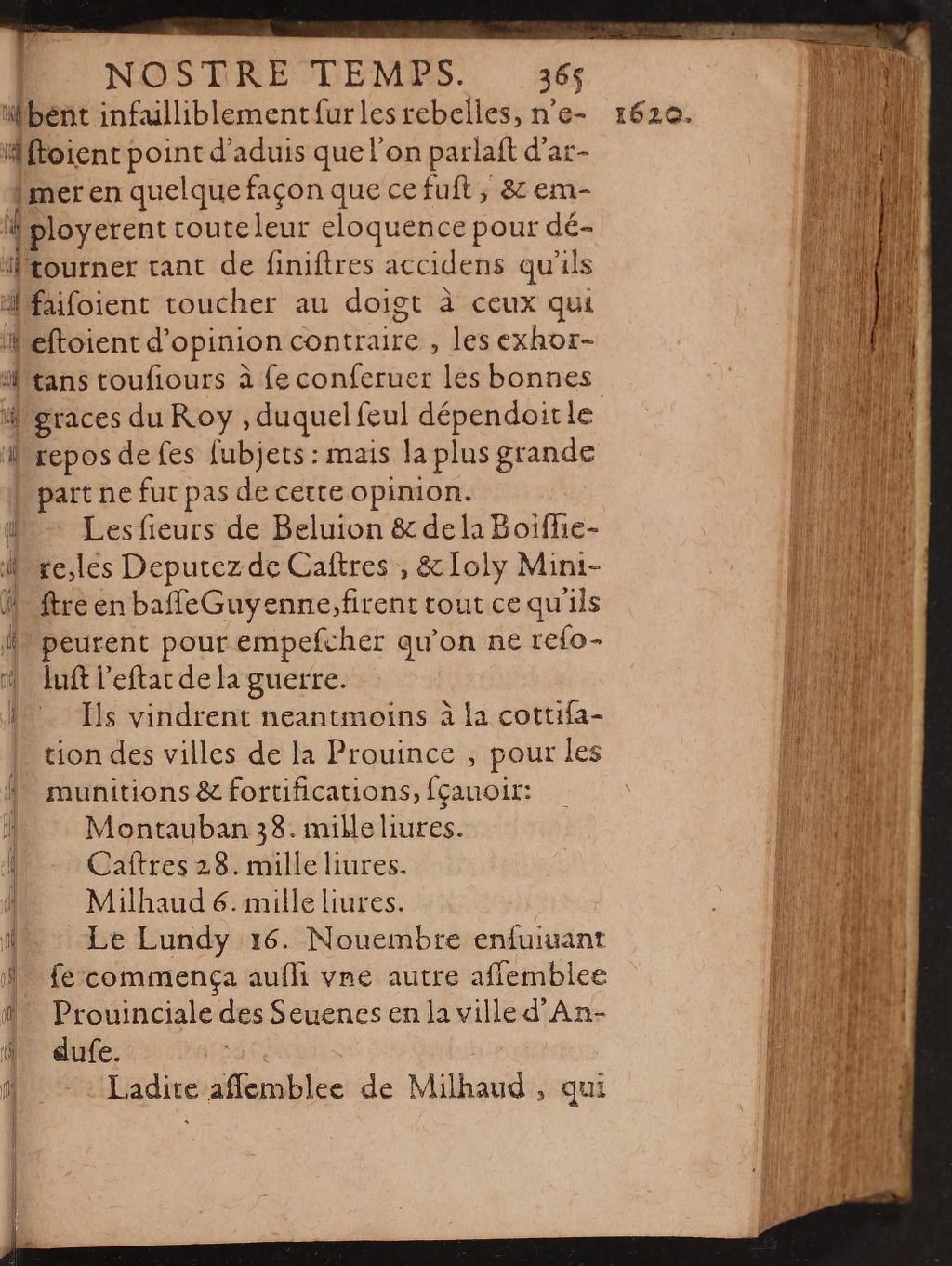 1626 - Joseph Bouillerot - Trésor de l’histoire générale de notre temps - BnF Arsenal