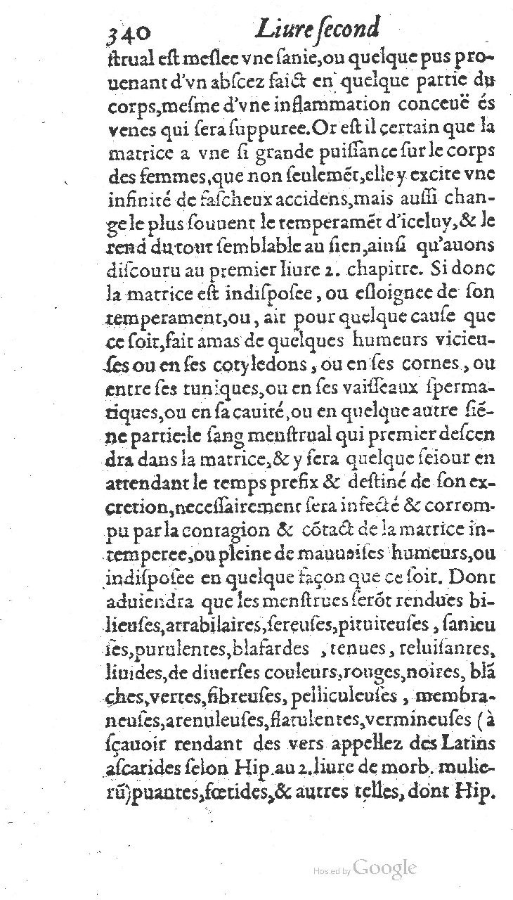 1585 - Jacques du Puis - Trésor des remèdes secrets pour les maladies des femmes - BnF