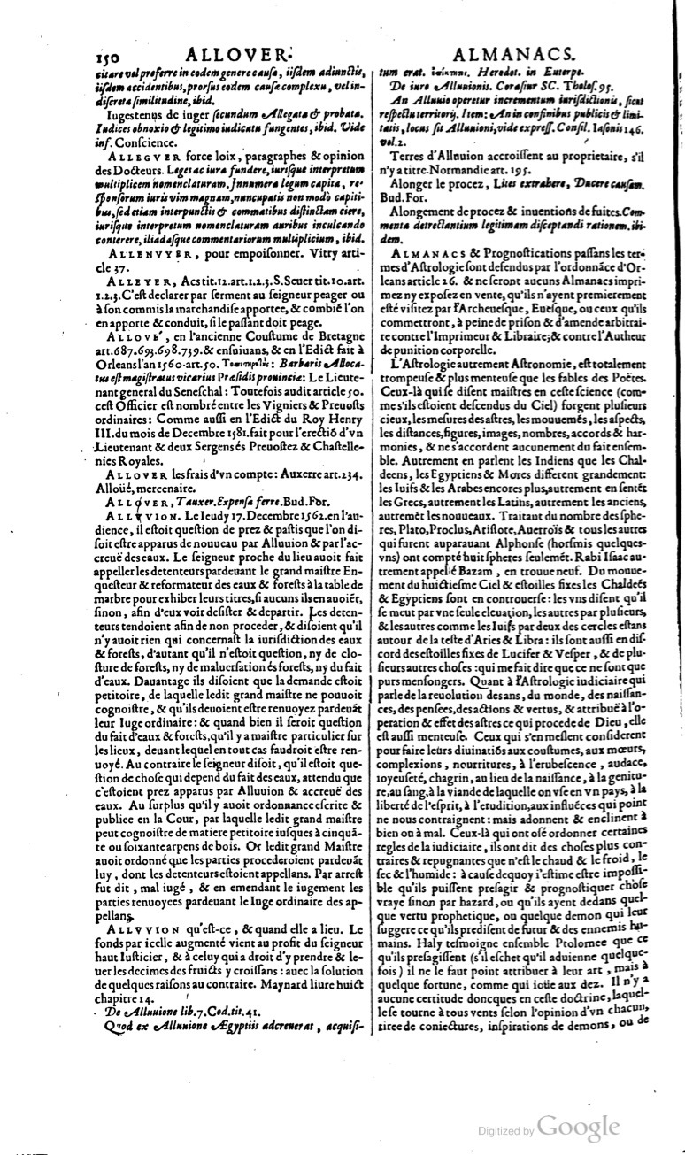 1629 - Veuve Nicolas Buon - Trésor du droit français (21754 T. 1) - BM Lyon