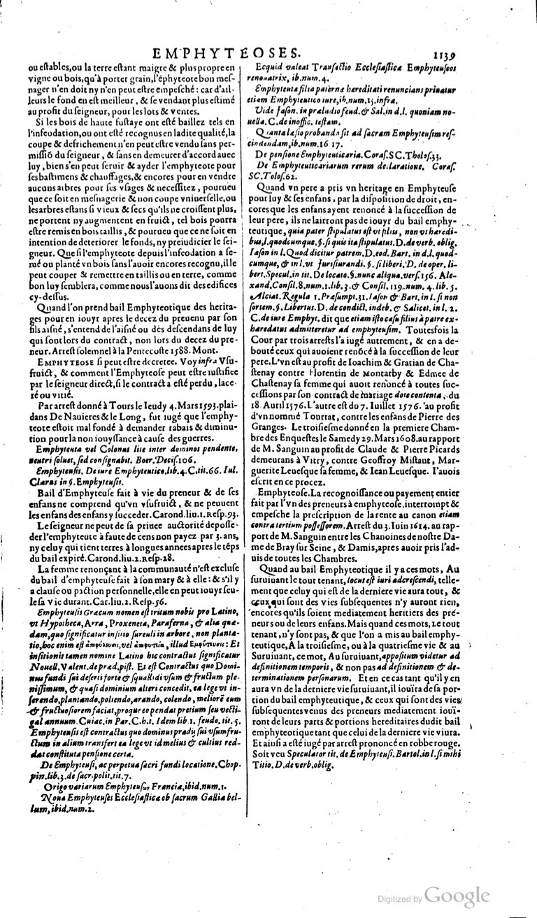 1629 - Veuve Nicolas Buon - Trésor du droit français (21754 T. 1) - BM Lyon