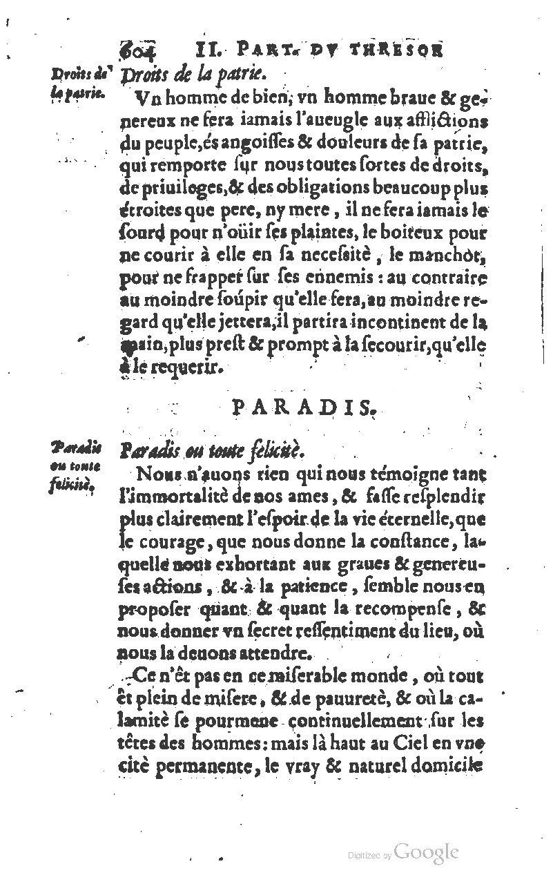 1610 - Louis Coste - Trésor de l’éloquence française (Seconde partie) - BM Lyon