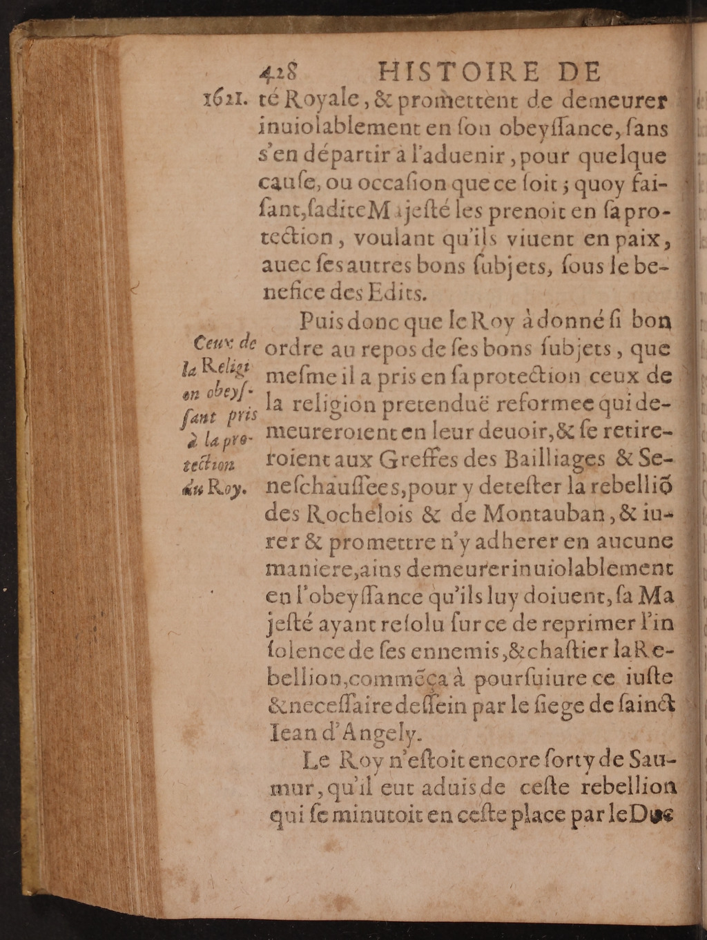 1626 - Joseph Bouillerot - Trésor de l’histoire générale de notre temps - BnF Arsenal