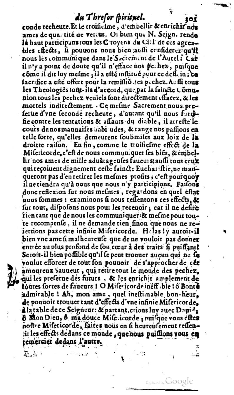 1637 - s.n. - Trésor spirituel des âmes religieuses - BM Lyon