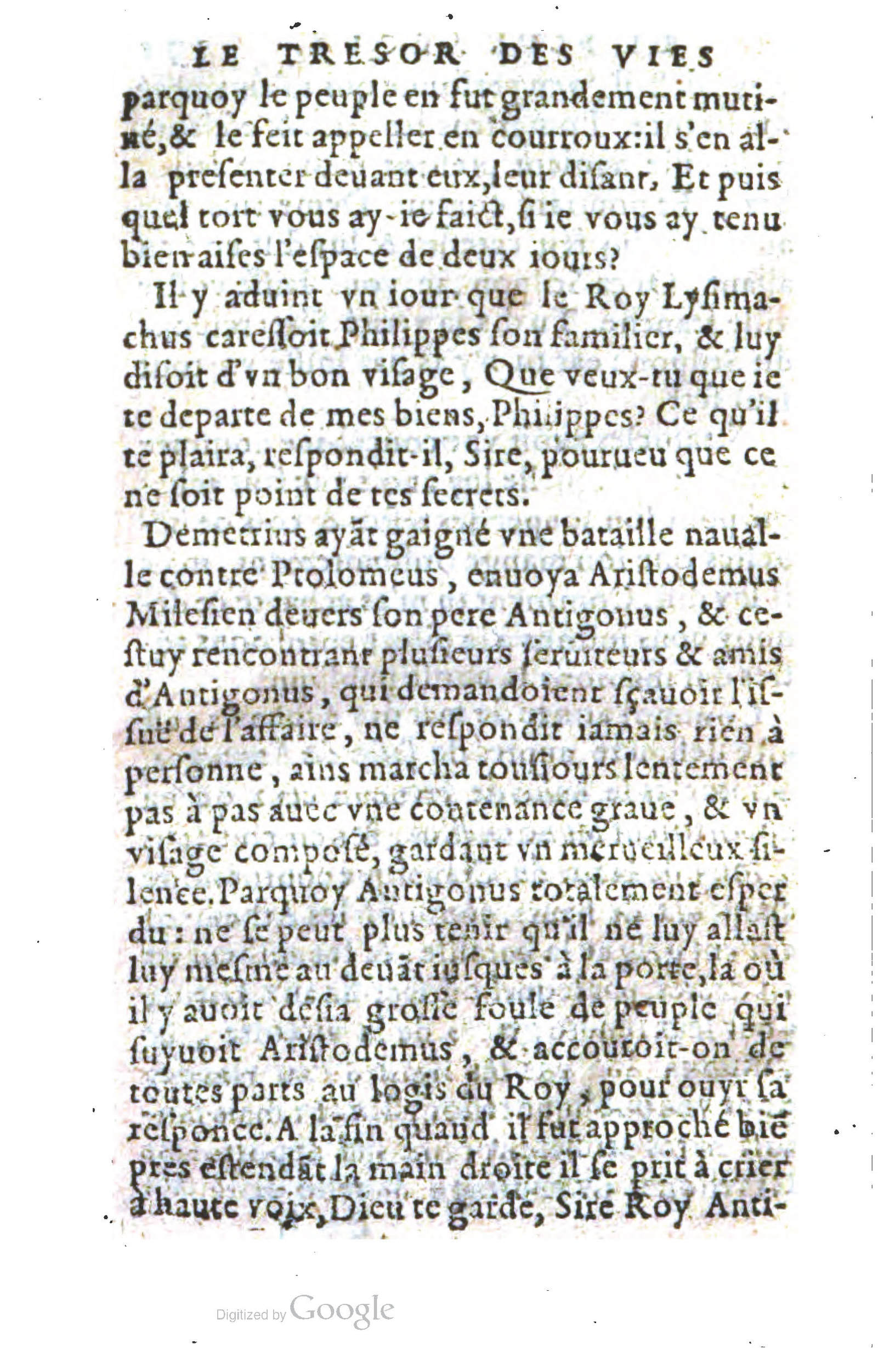 1577 - Claude Micard - Trésor des vies de Plutarque - BSB Munich 1577 - Claude Micard - Trésor des vies de Plutarque - BSB Munich