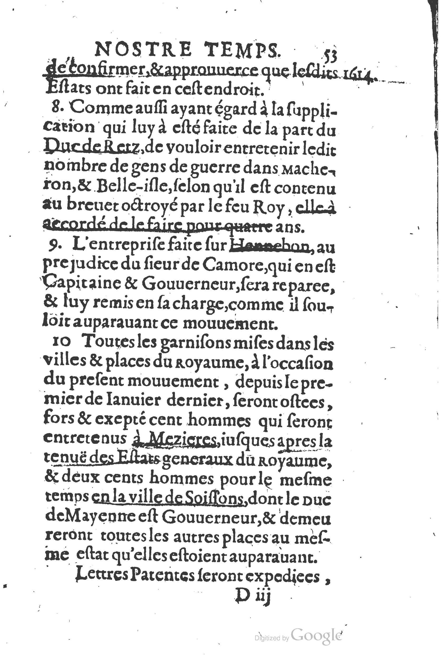 1626 - Joseph Bouillerot - Trésor de l’histoire générale de notre temps - BSB Munich