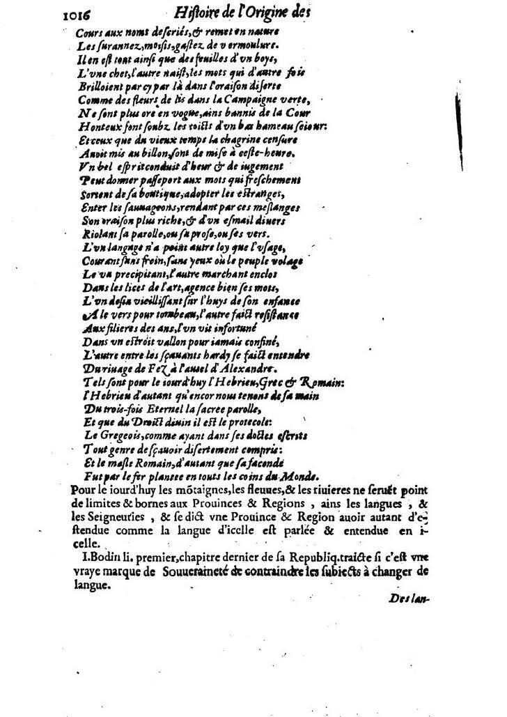 1613 - Matthieu Berjon - Trésor de l’histoire des langues de cet univers - BM Lyon