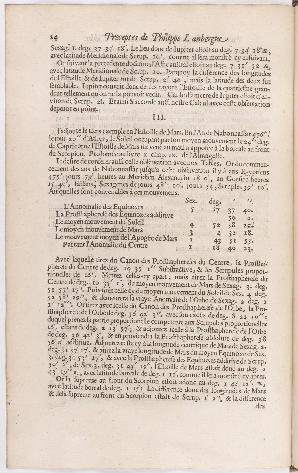 1634 - Zacharie Roman - Les Tables perpétuelles - BnF Arsenal