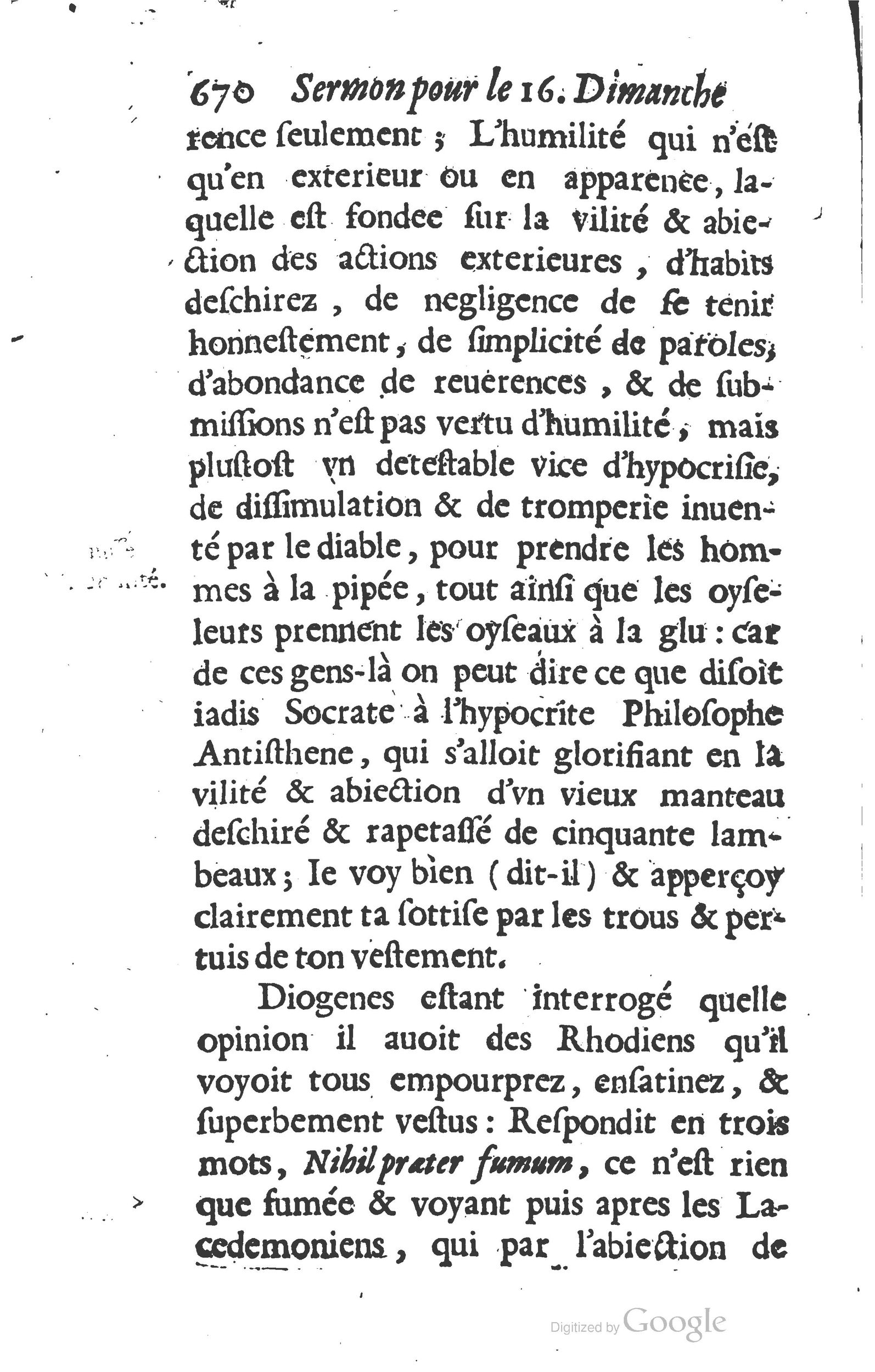 1629 - Manassés de Préaulx - Sermons ou Trésors de la piété chrétienne - BM Lyon