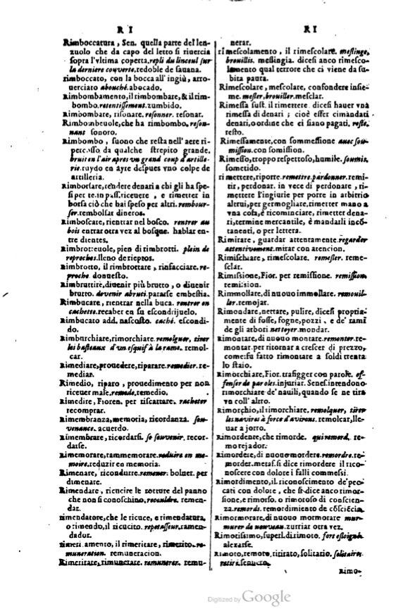 1617 - Samuel Crespin - Trésor des trois langues espagnole, française et italienne (3 parties) - Ohio