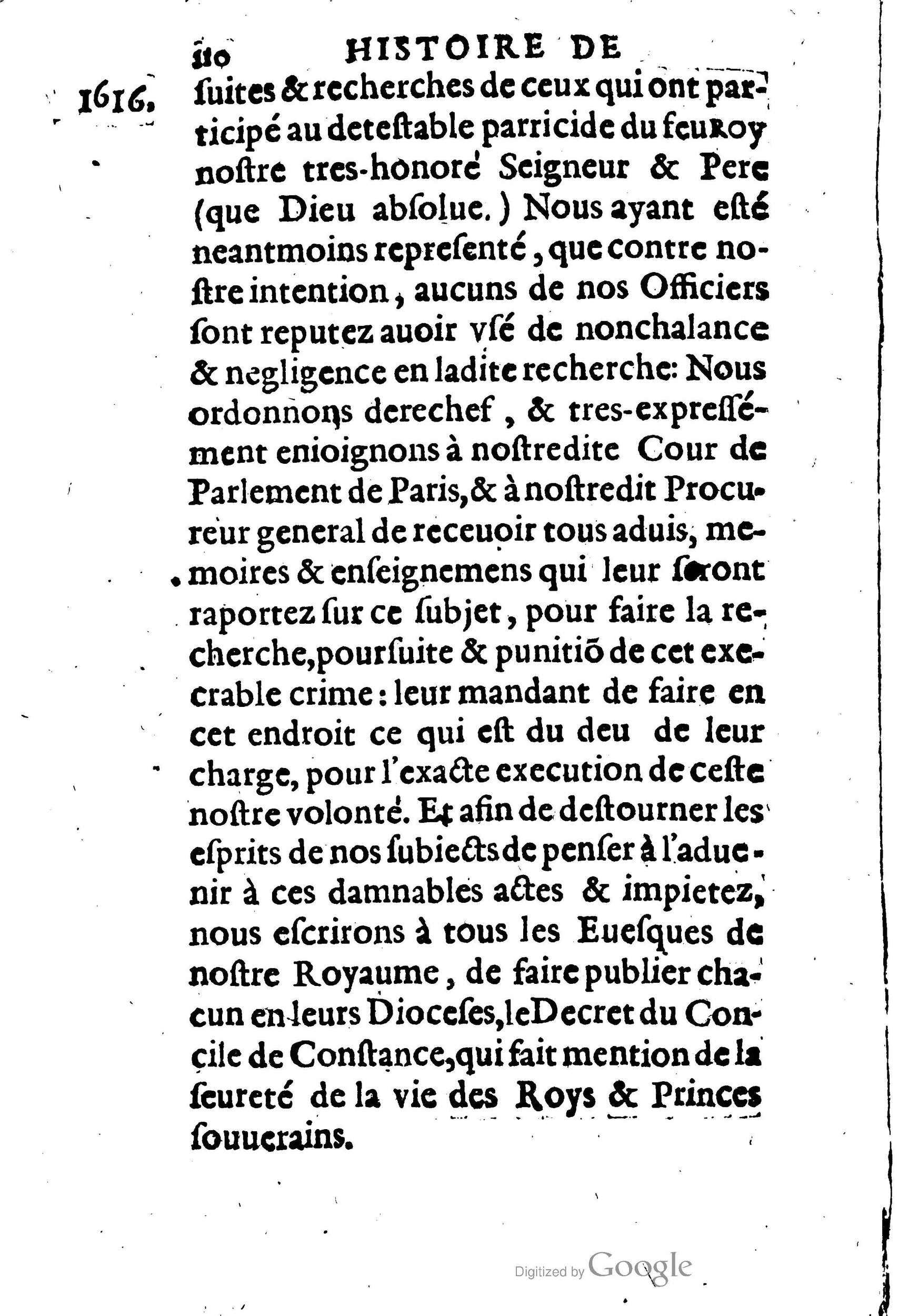 1623 - Joseph Bouillerot - Trésor de l’histoire générale de notre temps - BM Lyon