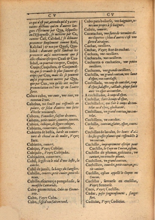 1607 - Marc Orry - Trésor des deux langues espagnole et française (Première et Seconde parties) - ÖNB Wien