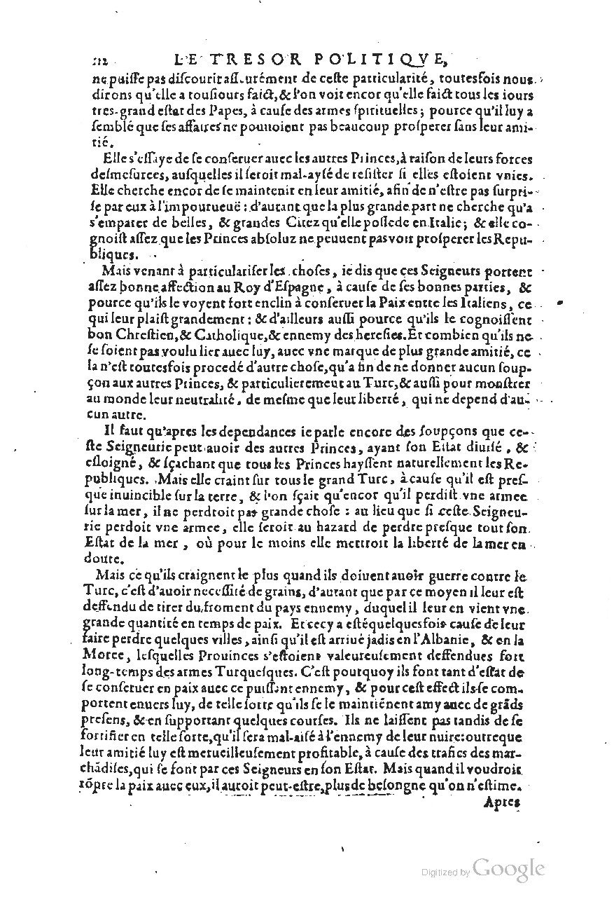 1611 - Pierre Chevalier - Trésor politique - UGent