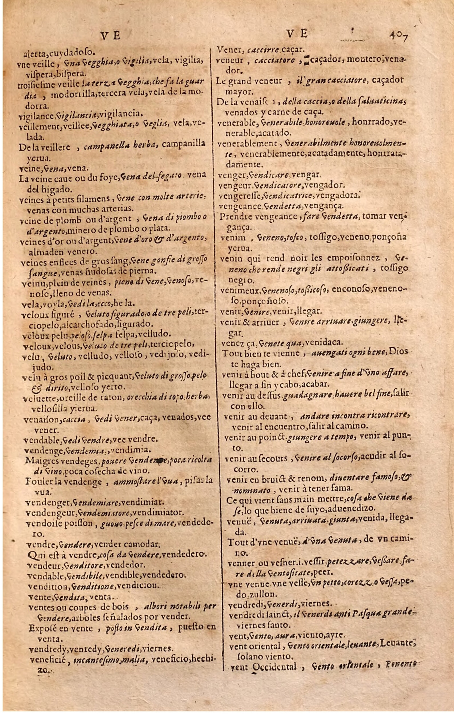 1627 - Jacques Crespin - Trésor des trois langues (Seconde partie) - Regensburg