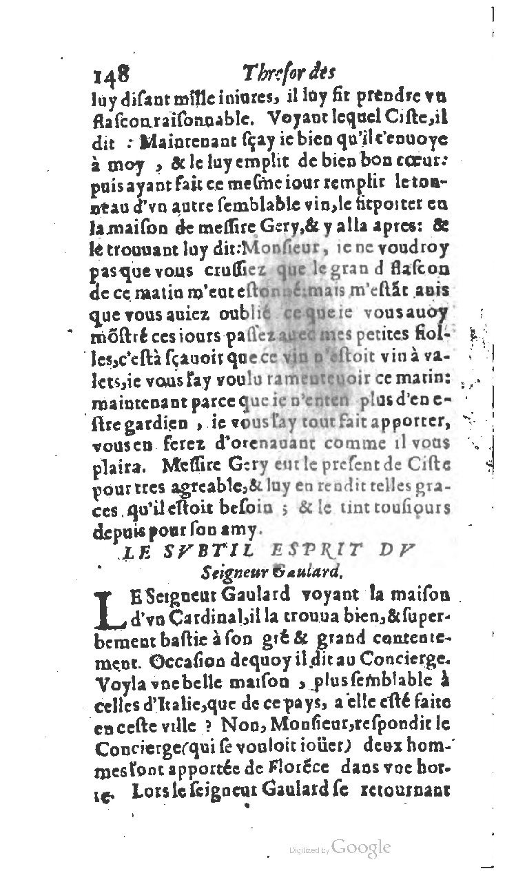 1611 - Jean Osmont - Trésor des récréations - BSB Munich