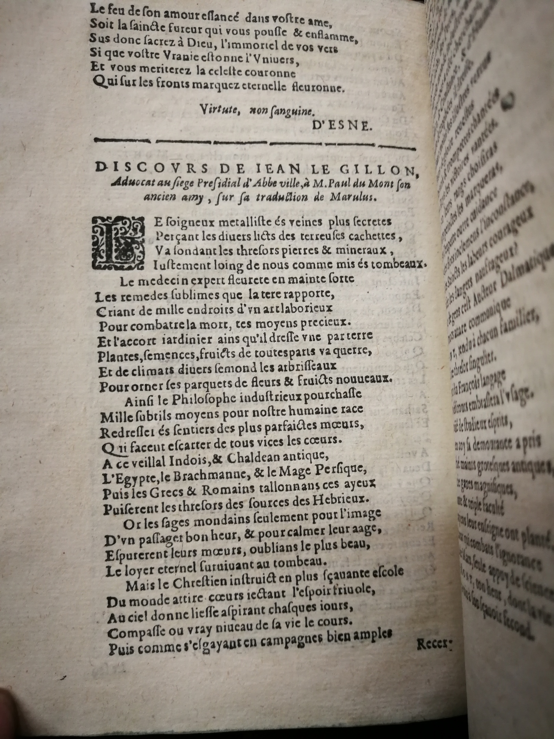 1604 - Balthazar Bellère - Trésor sacré des hommes illustres - BU Lille